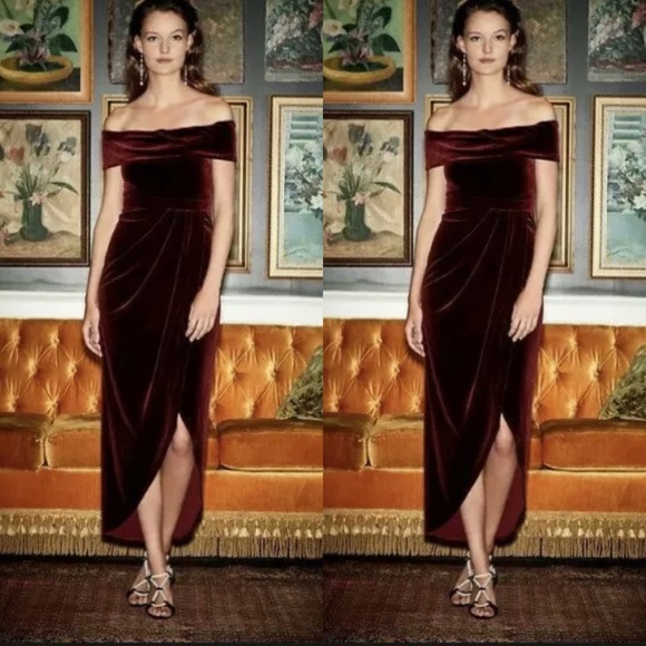 New BHLDN Edison Velvet Dress